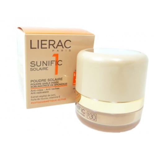 LIERAC SUNIFIC POUDRE SOLAIRE SABLE IRISEE SPF30 6G LIERAC SUNIFIC POUDRE SOLAIRE SABLE IRISEE SPF30 6G